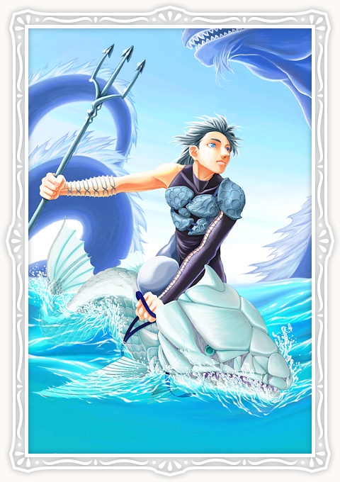 Warrior of sea