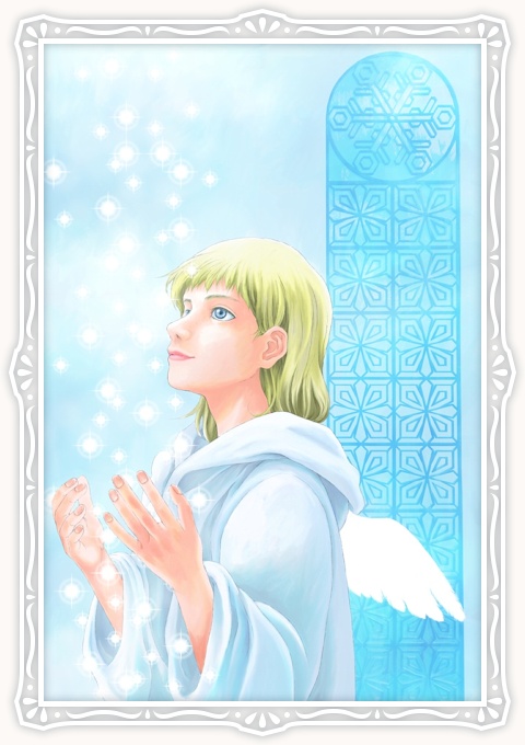 little angel of snow