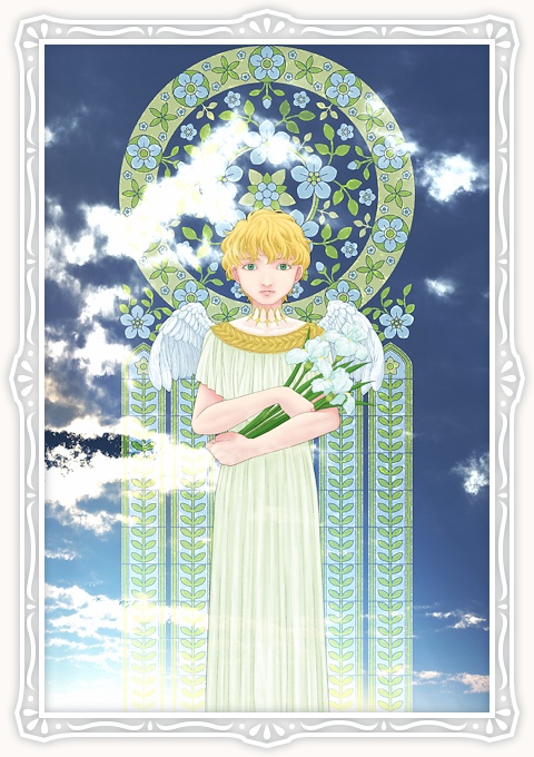 WHITE FLOWERS - Angel of Spring