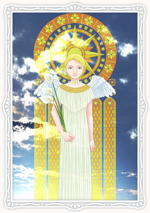 WHITE FLOWERS - Angel of Summer